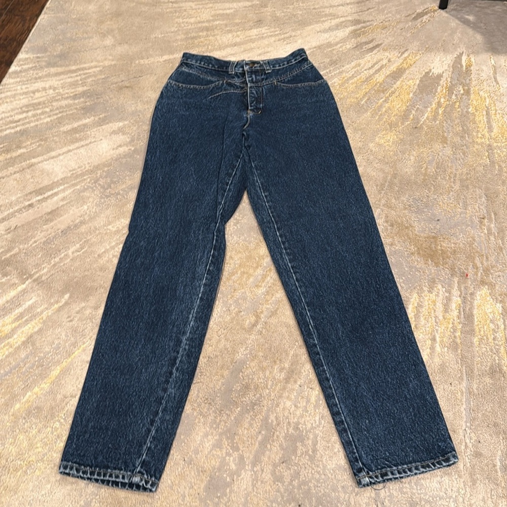 Vintage Lawman Denim Jeans Elastic Waist High Rise Jeans W Size 5 women’s size 4